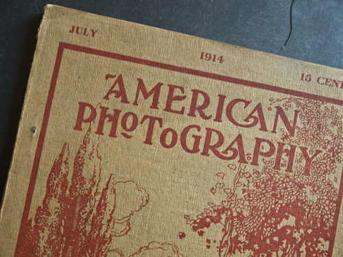 Favorite things: Vintage 'American Photography' magazine published July 1914