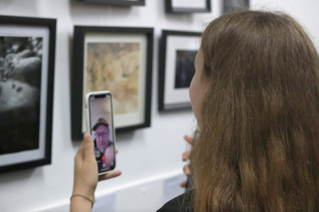 Works of photographer Keith Dotson studied by British photography class
