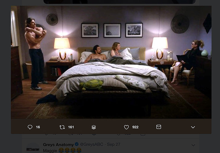 Keith Dotson's landscape photos continue on Grey's Anatomy season 15