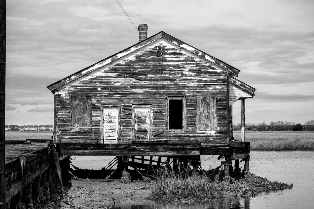 Old House on a Collapsing Pier, Charleston