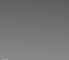 Abandoned Building in Carrizozo, New Mexico with a UFO in Sky - Black and White Photograph (KD008544XA)