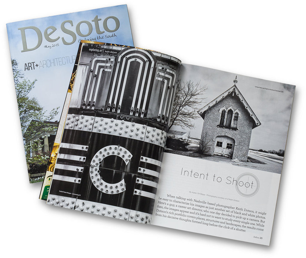 Keith Dotson interviewed for DeSoto Magazine