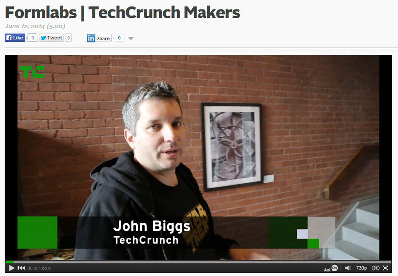 Keith Dotson photo appears in TechCrunch Makers video profile of Boston high-tech firm