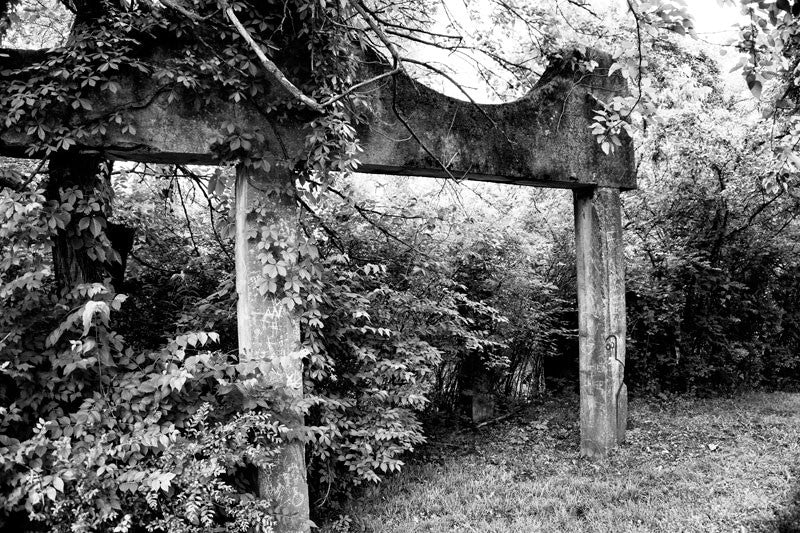 Walk with Keith Dotson as he photographs ruins of an old highway bridge