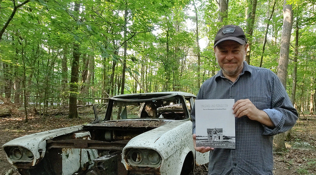 Official press release: Keith Dotson publishes book about abandoned places