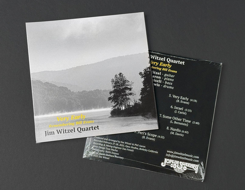 Keith Dotson's photo 'Misty Lake, Early Morning,' featured on new jazz album from Jim Witzel Quartet