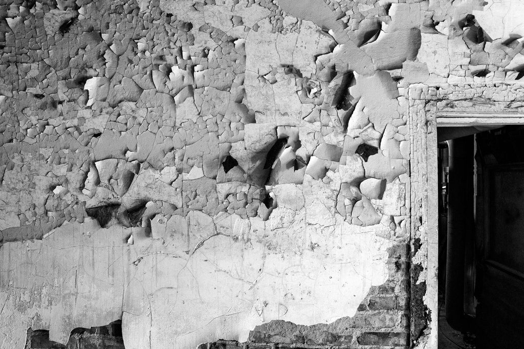 Black and White Photographs of the Old Tunica Jail, Built 1894 and Now in Ruins