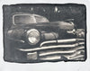 Antique Black Chrysler - Handmade Platinum/Palladium Limited Edition Print
