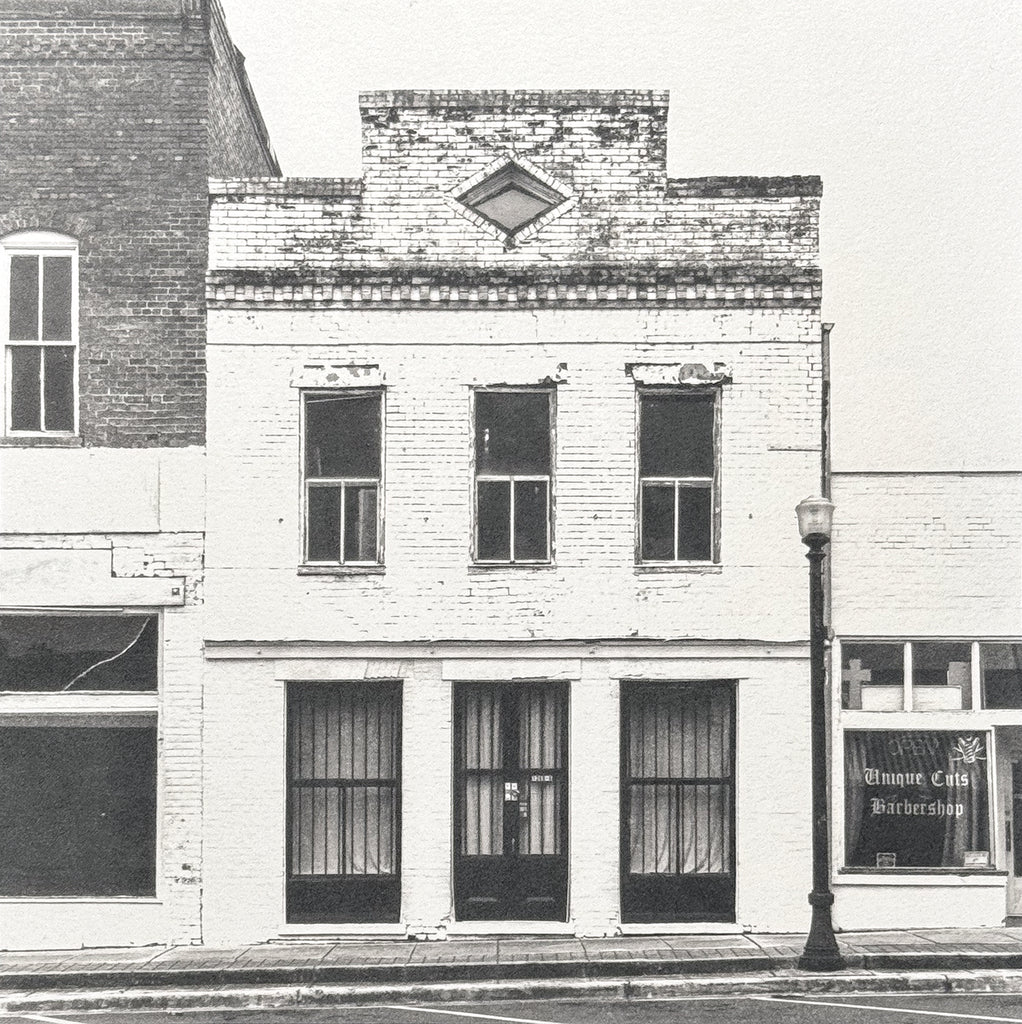 Homage to Christenberry (Greensboro, Alabama) - Handmade Platinum/Palladium Limited Edition Print
