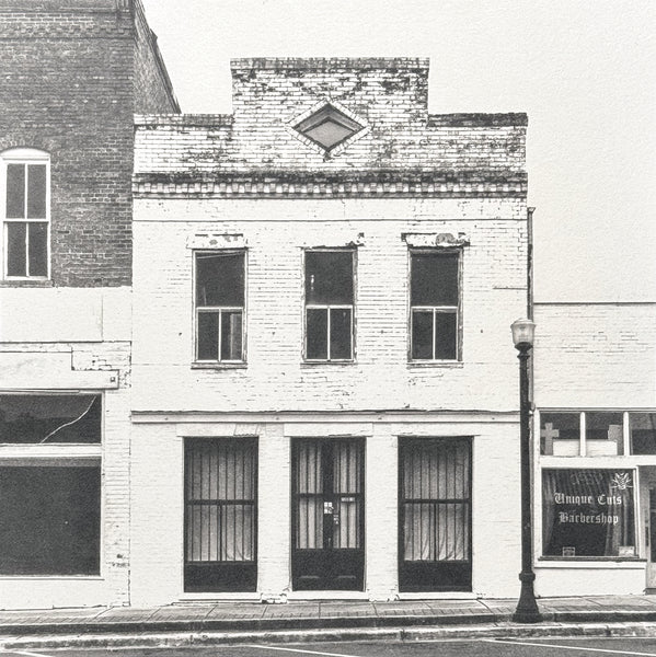 Homage to Christenberry (Greensboro, Alabama) - Handmade Platinum/Palladium Limited Edition Print