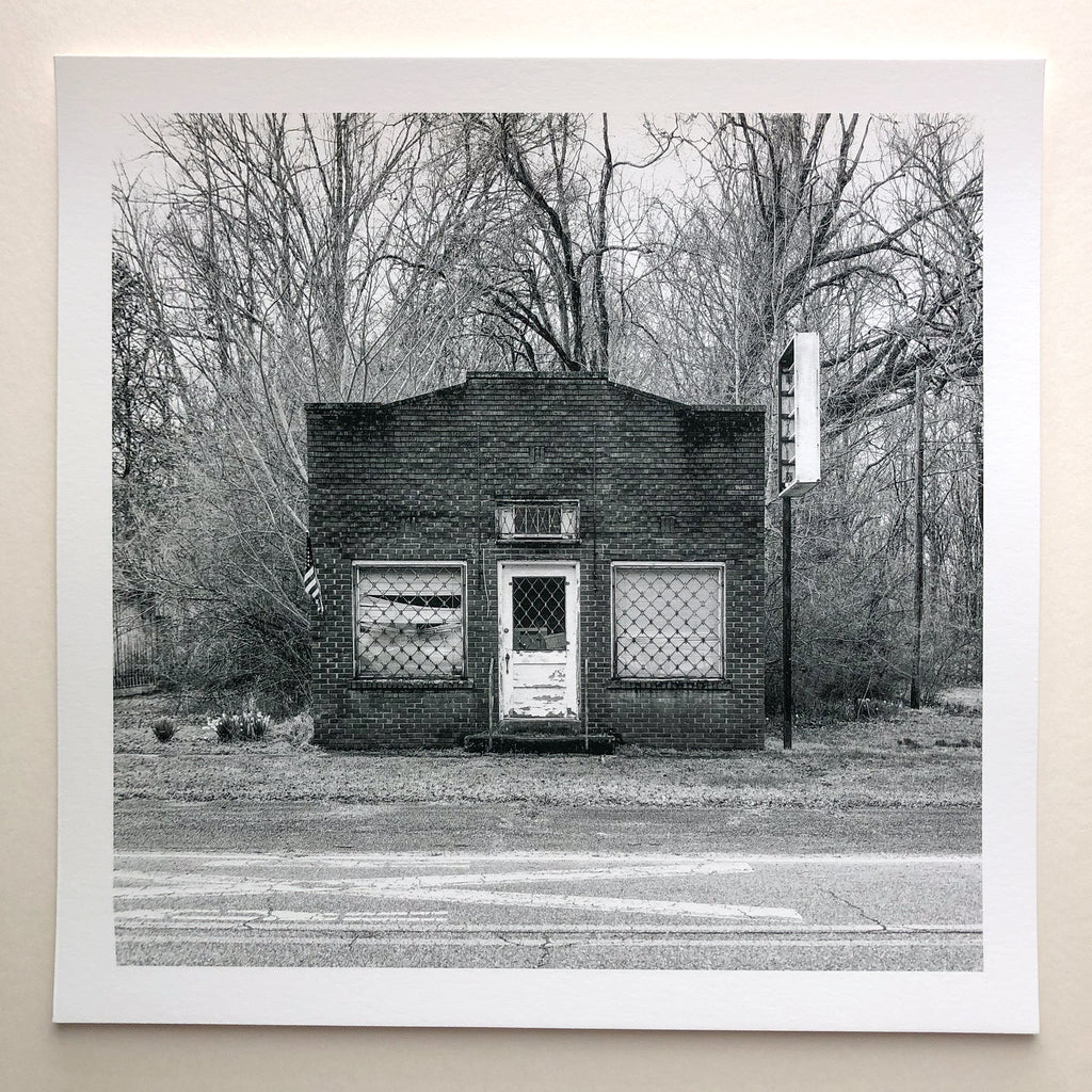 YouTube Sample Photographic Print: Mississippi Abandoned Storefront (Arches 88)