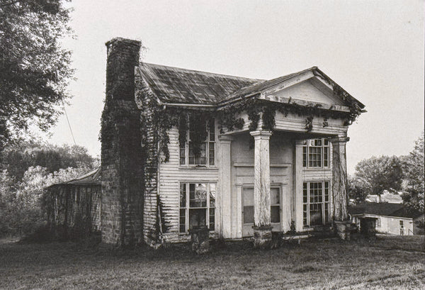 Abandoned House with Ivy in the American South - Handmade Platinum/Palladium Limited Edition Print