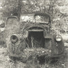One-of-a-kind, handmade platinum/palladium print of an antique truck abandoned in the woods in the American South. Limited to an edition of 8 at this size plus two artist proofs, the price will increase with each sale.