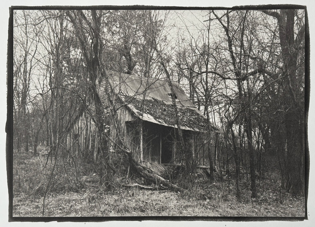 Abandoned Cabin in the Woods - Handmade Platinum/Palladium Limited Edition Print
