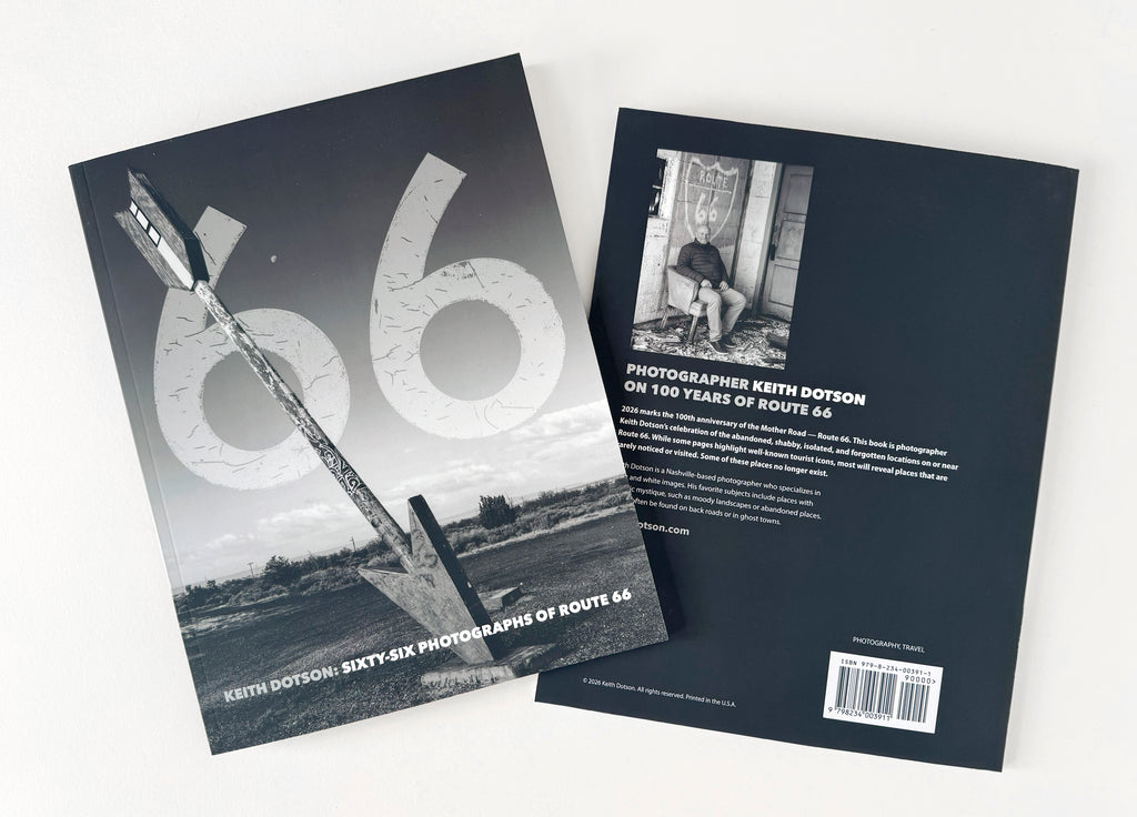 Keith Dotson: Sixty-Six Photographs of Route 66 (Softcover Photo Book)