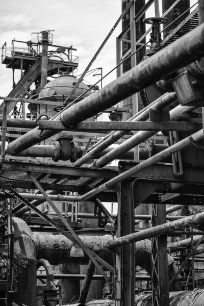 Pipe Networks at Sloss Furnaces, Birmingham (A0007507)