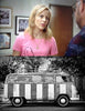 Netflix Show 'Lady Dynamite' TV Set Art - Black and White Photograph of a Flag Painted on a VW Van (IMG_1238)